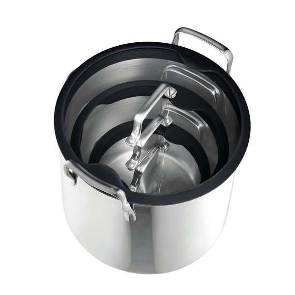 Rohe Germany Stainless Steel Pot Set Wayfair.co.uk